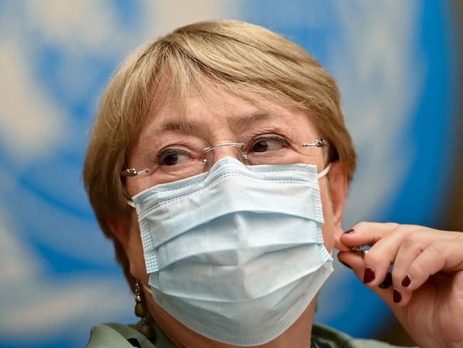 La alta comisionada Michele Bachelet 