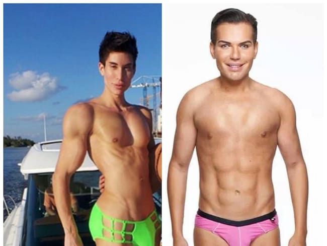 Los dos se han hecho varias cirugías plásticas para parecerse al novio de Barbie. Usted decide cuál está logrando su cometido.