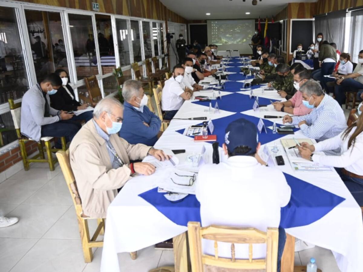 Gobernacion realizó consejo de seguridad en Chinácota