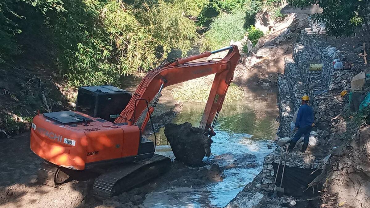 En Santa Marta avanzan las obras de recuperación del Río Manzanares y la Quebrada Japón