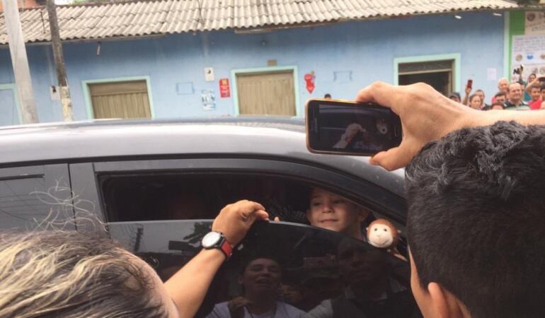 Primeras imágenes sobre la liberación de Cristo José