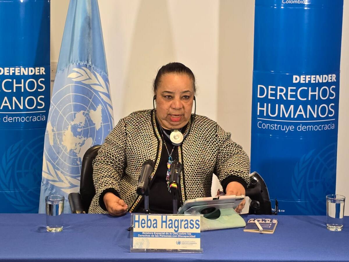 Relatora de la ONU urge al Estado colombiano a garantizar derechos de personas con discapacidad