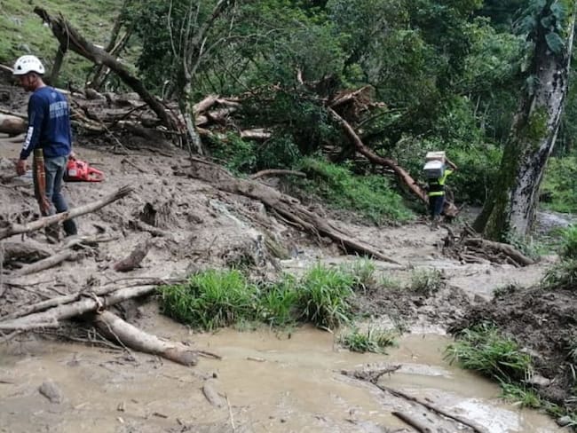 Deslizamientos en Ubalá, Cundinamarca