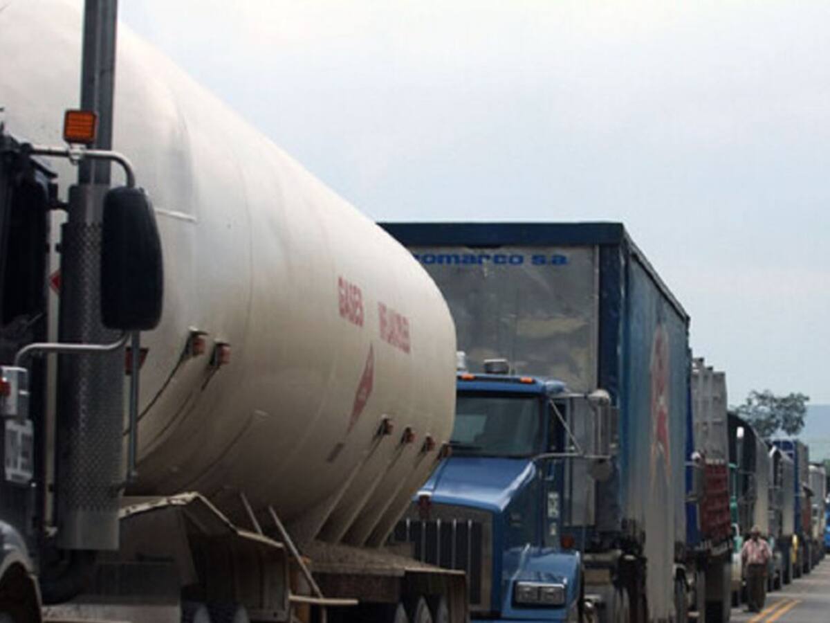 Paro armado deja pérdidas por $13.000 millones a transportadores de carga