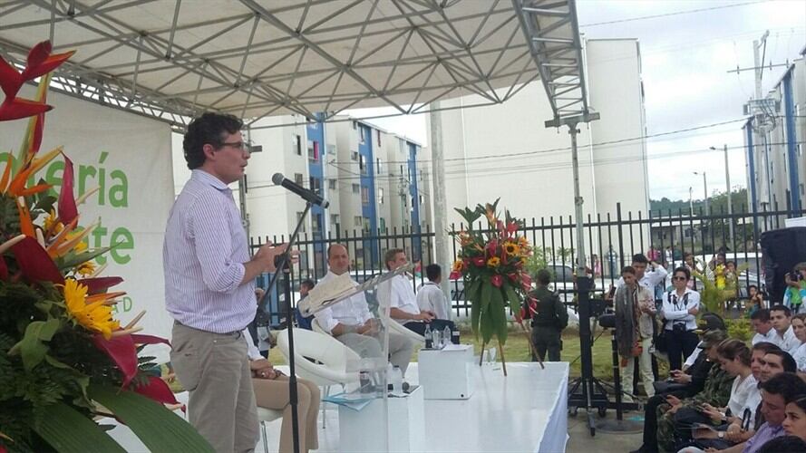 El ministro de Salud, Alejandro Gaviria, habla del sistema de salud que semanejara . Foto: La W/ Claudia Elena Hernandez Ruiz.