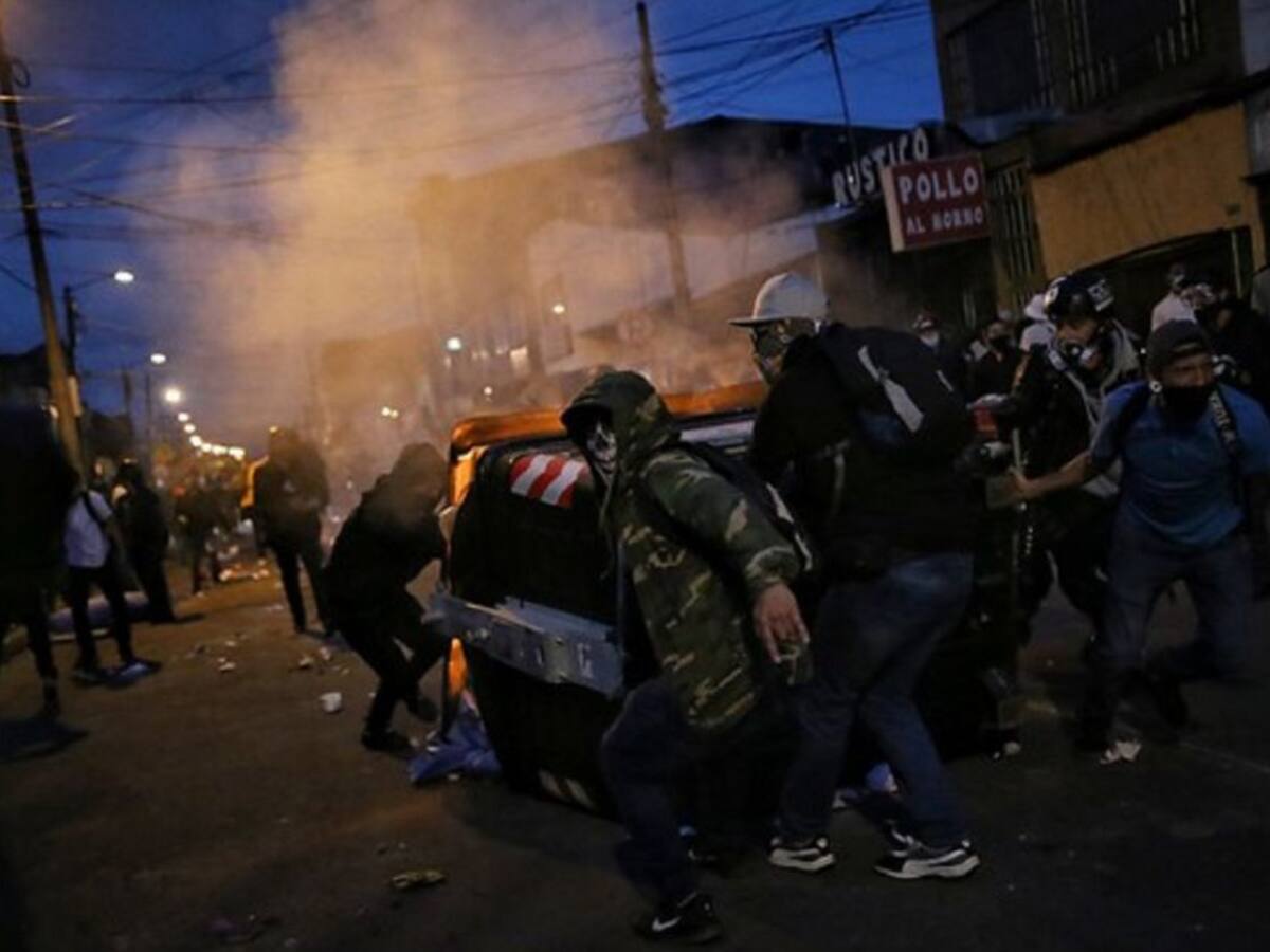 Otra noche de terror en Bogotá