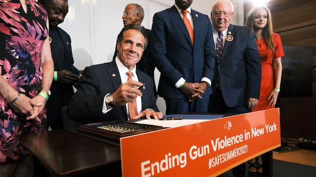 Gobernador de Nueva York, Andrew Cuomo.