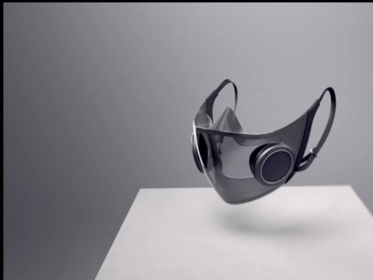 CES 2021: el tapabocas inteligente con ventiladores activos e iluminación