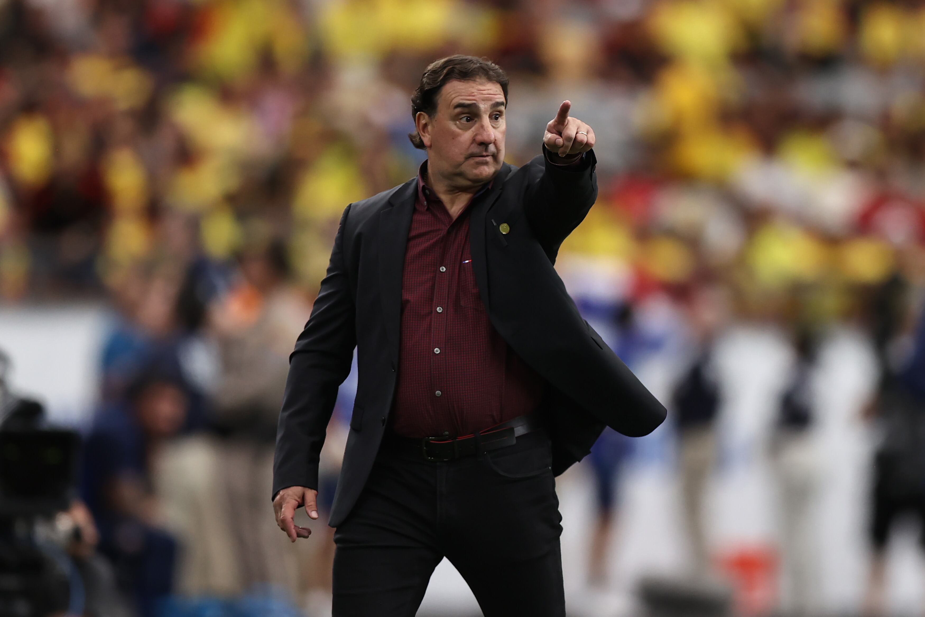 Néstor Lorenzo, DT de la Selección Colombia. (Photo by Omar Vega/Getty Images)