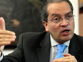 Ministro del Interior, Fernando Carrillo. Foto: El Tiempo.