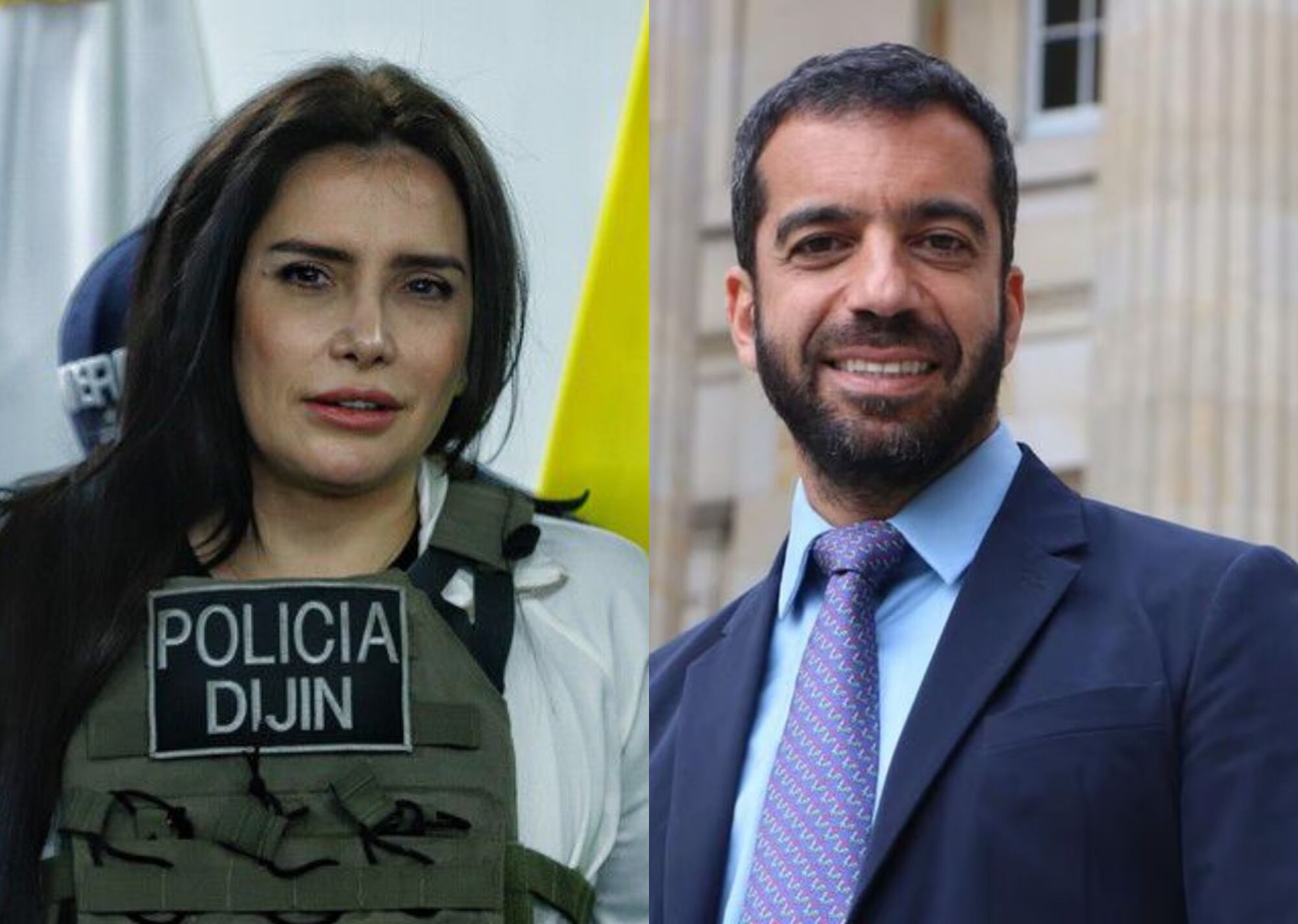 Aida Merlano y Arturo Char. Fotos: W Radio y Suministrada.