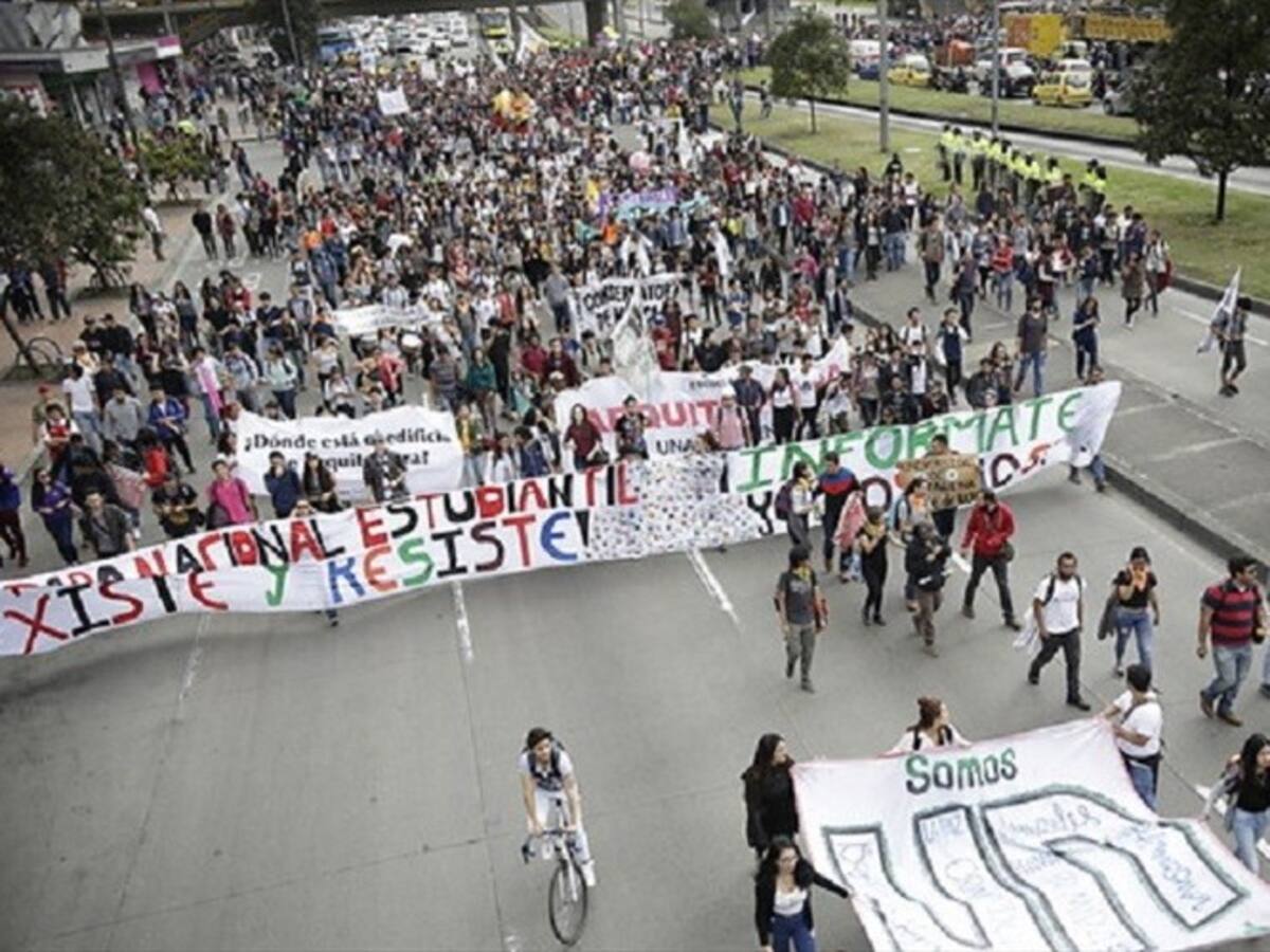 Es deber de las marchas estudiantiles tener auto regulación, hoy no lo vemos: Jairo García
