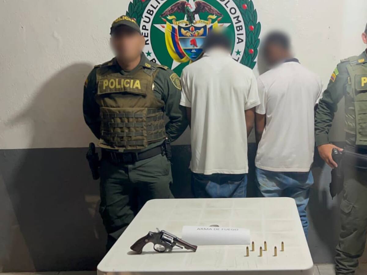 Dos presuntos sicarios menores de edad fueron aprehendidos en Cartagena