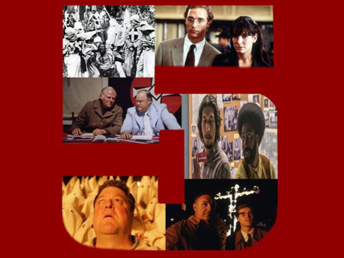 Top 5 de películas sobre el Ku Klux Klan