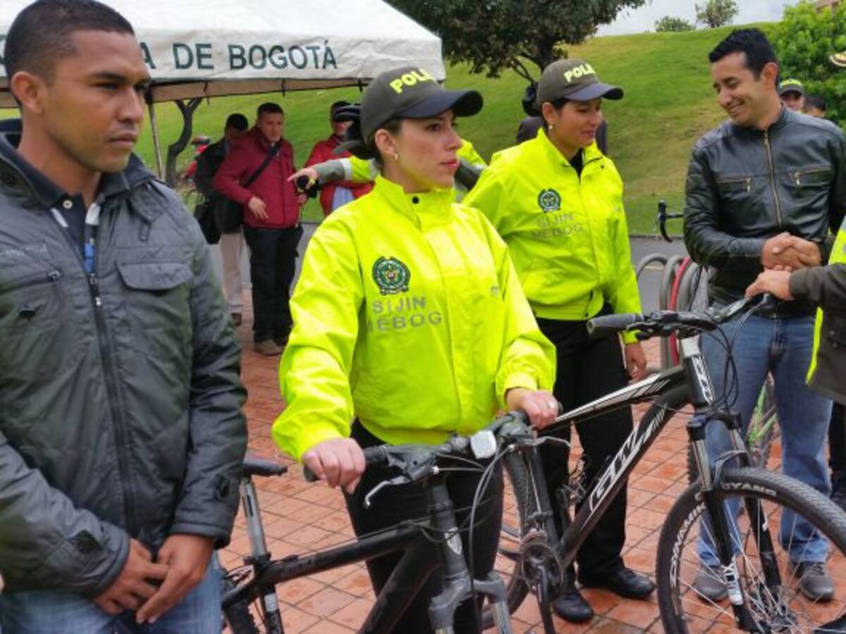 Autoridades recuperan casi 400 bicicletas robadas este año en Bogotá