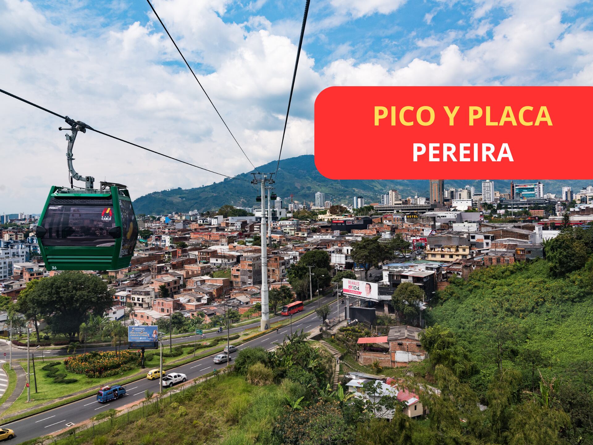 Vista de la ciudad de Pereira (GettyImages)