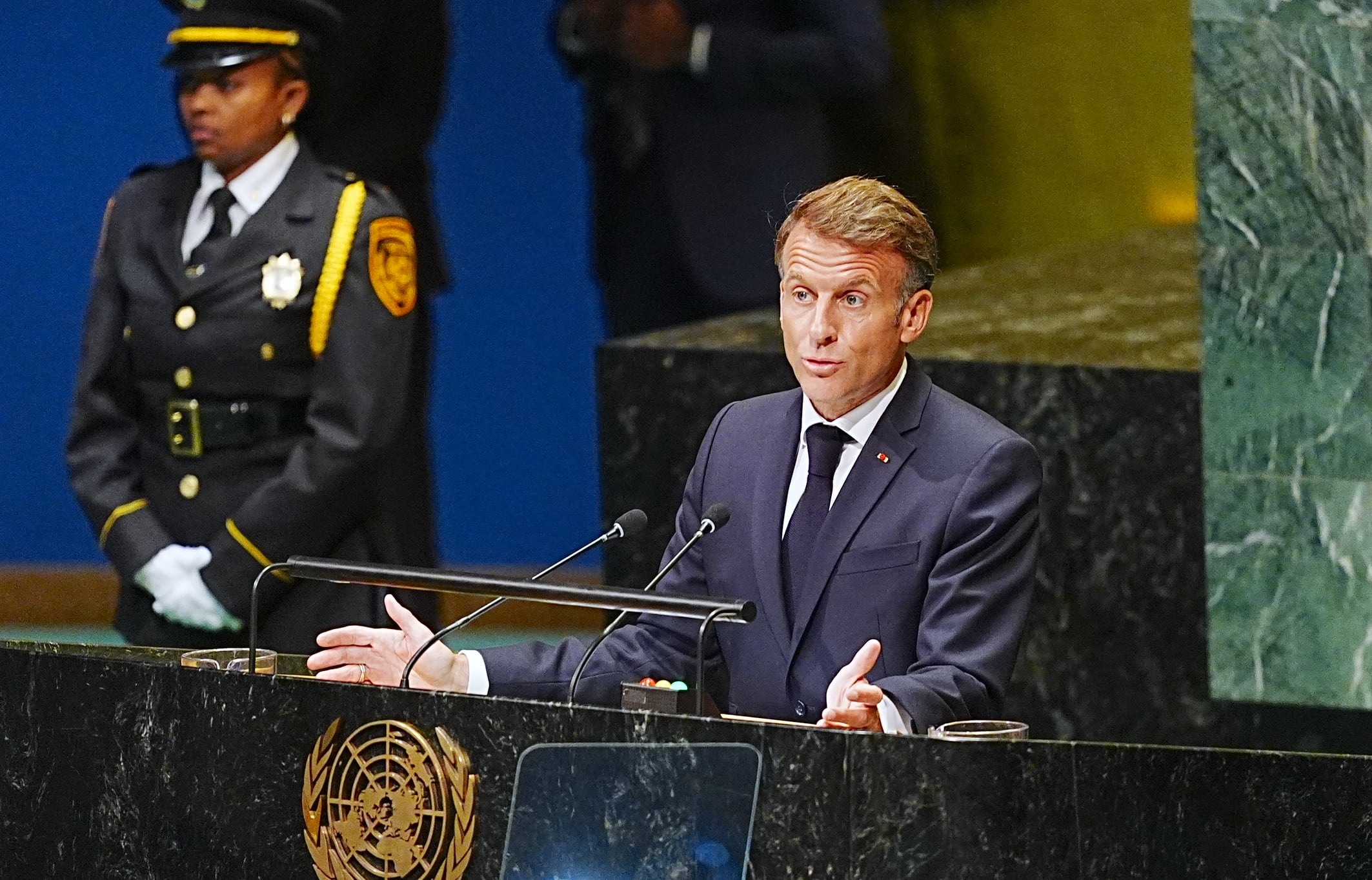 NEW YORK, UNITED STATES - SEPTEMBER 22. 2025. Imagen tomada de Getty Imagenes (Crédito: Anadolu / Colaborador)