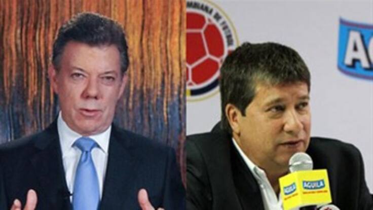 Presidente Santos pide que le acepten la renuncia al 'Bolillo' Gómez