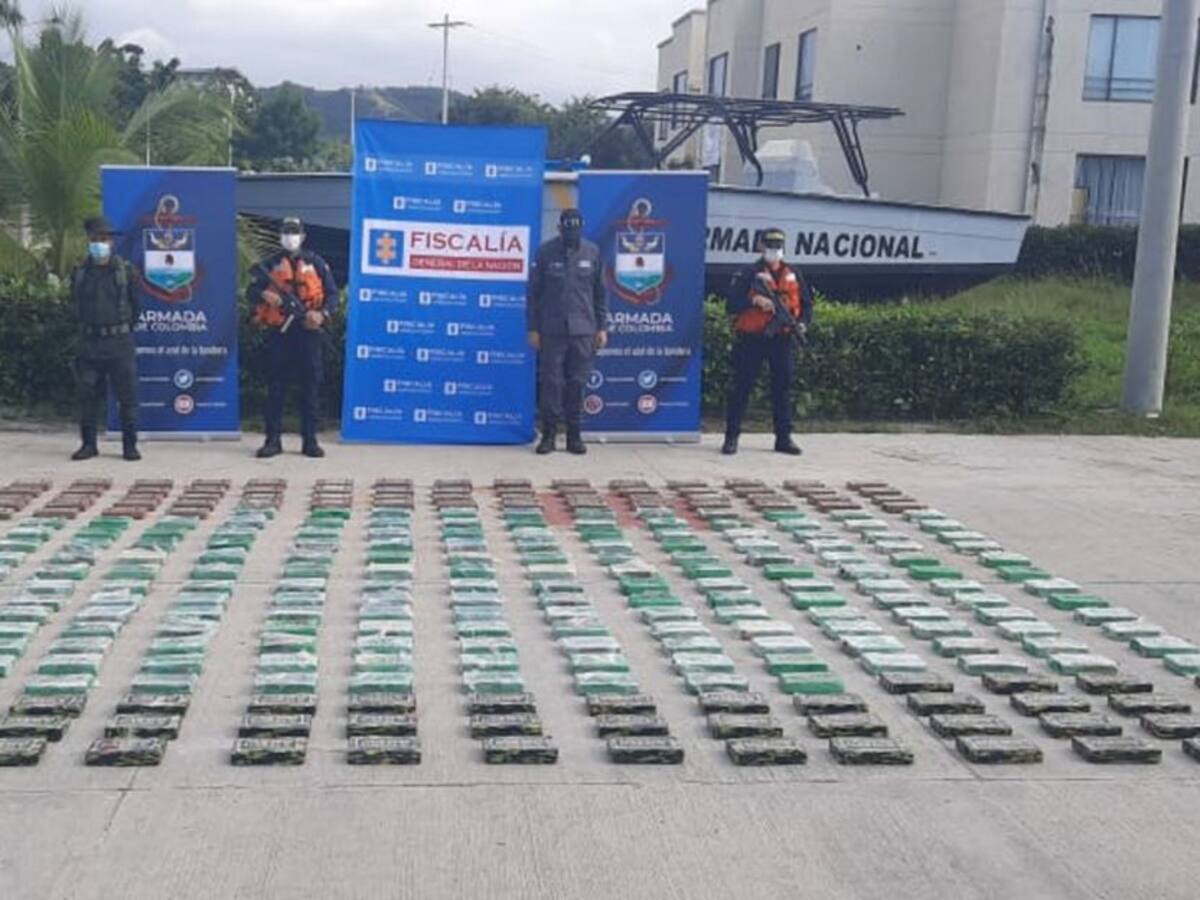 Decomisan cargamento de cocaína en el puerto de Santa Marta