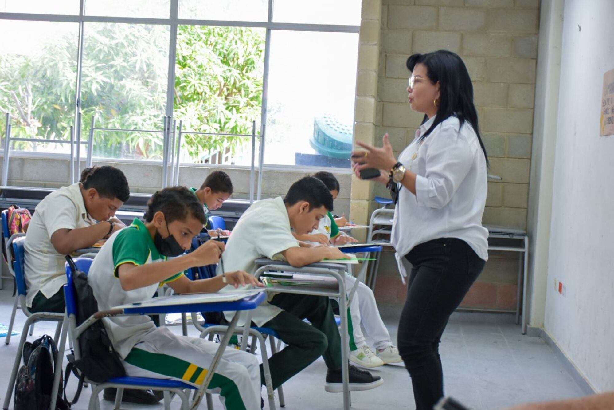 Estudiantes de colegios públicos Santa Marta / Alcaldía 