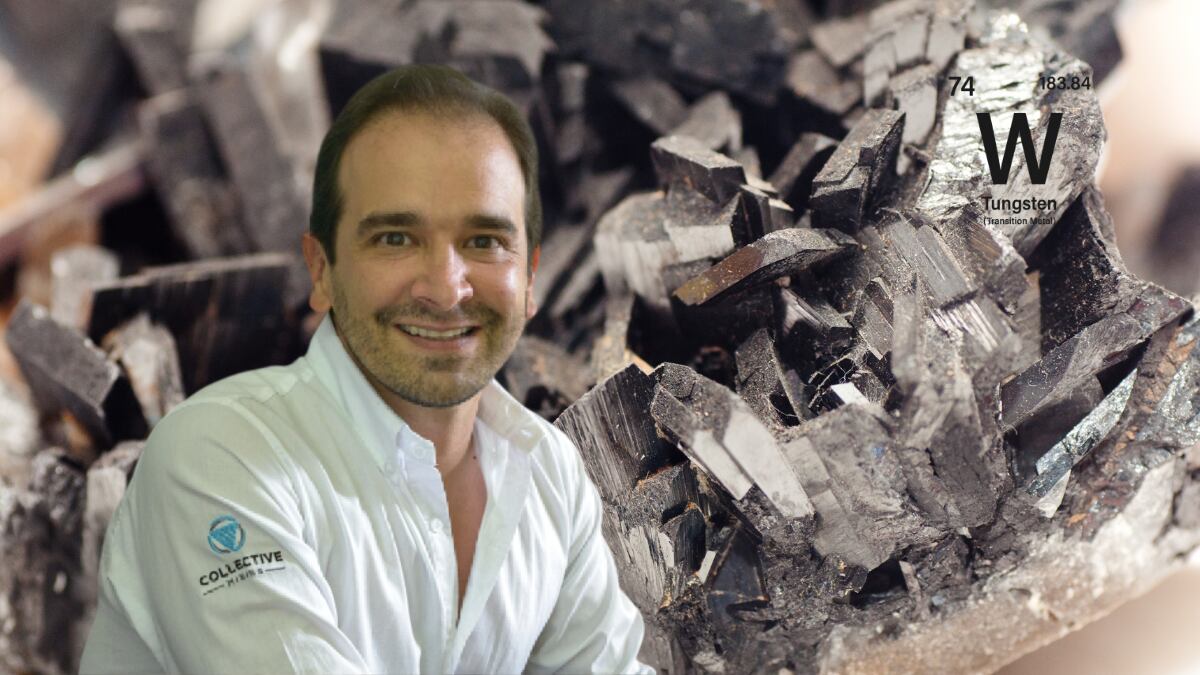 Presidente de Collective Mining Colombia, Omar Ossma, cuenta cómo se dio el descubrimiento de un yacimiento de tungsteno en Colombia por primera vez. Foto: Getty Images/ Collective Mining.