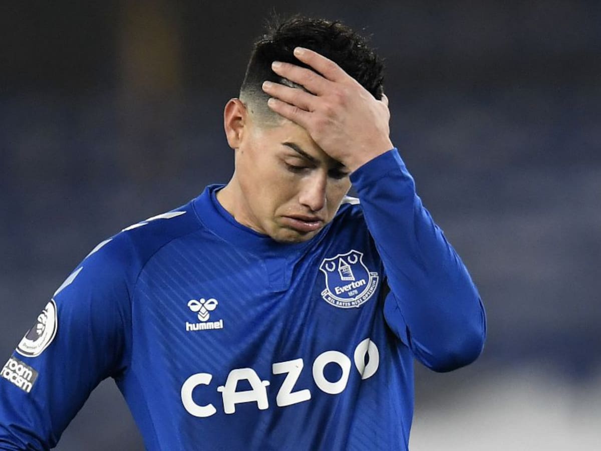 James Rodríguez quedó descartado para partido contra West Ham