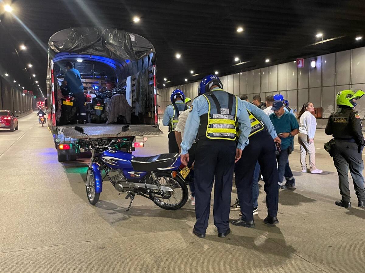 Medellín activa protocolo de búsqueda de fugados en incidentes de tránsito