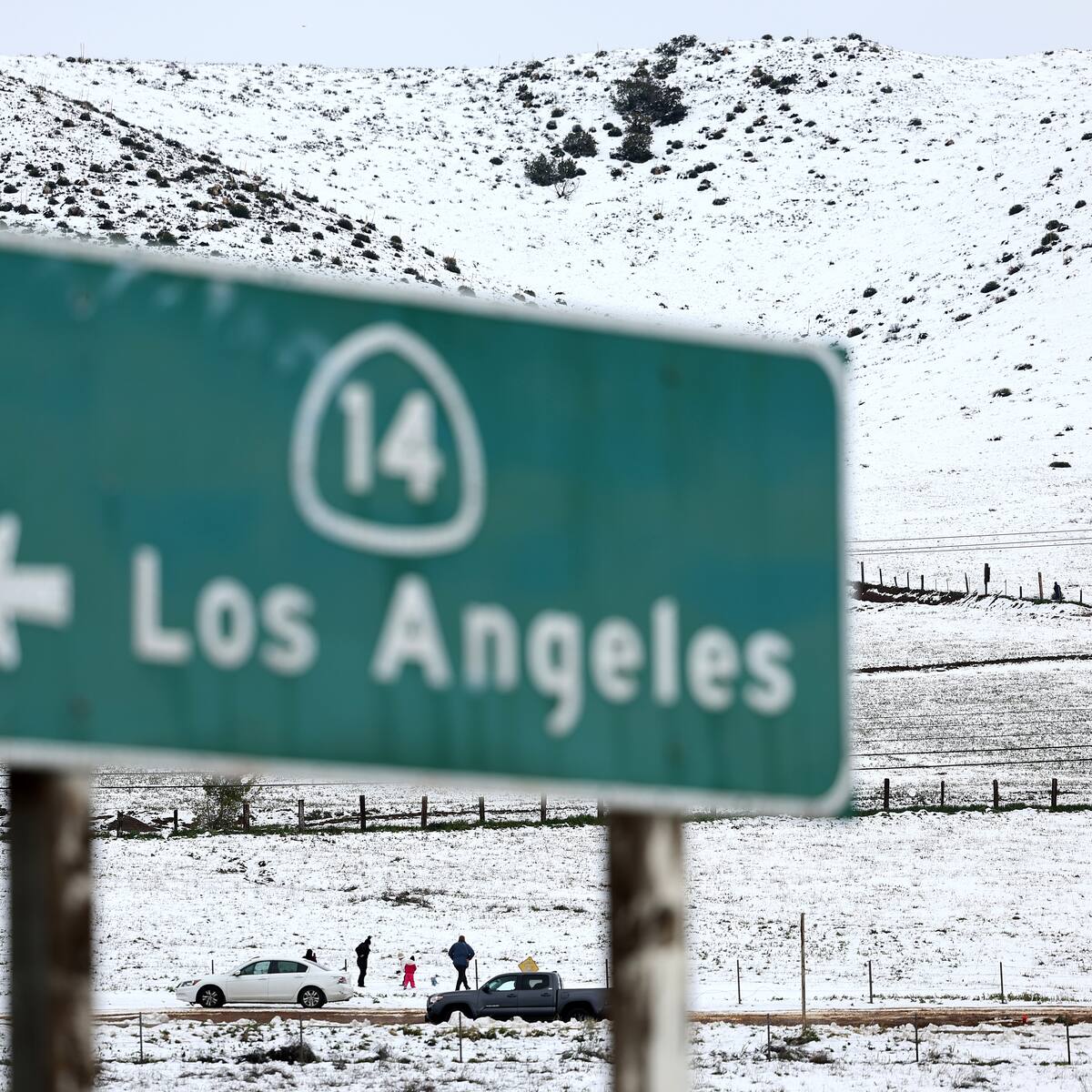 Nieve en California y tornados en Texas, el clima invernal continúa afectando EE.UU.