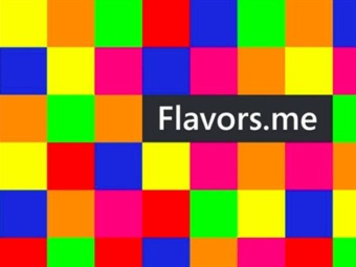 Flavors.me la próxima sensación de los navegantes