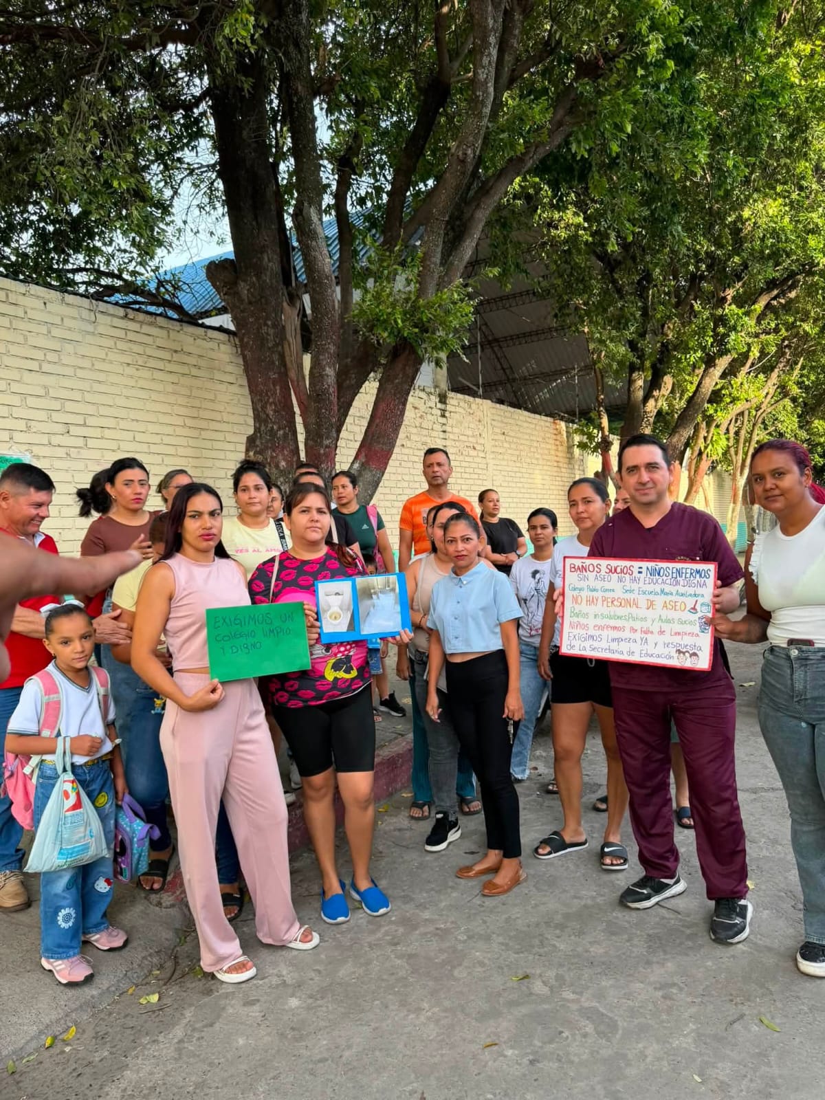 3.500 estudiantes afectados por falta de aseo y vigilancia en colegios de Cúcuta. / Foto: Cortesía.