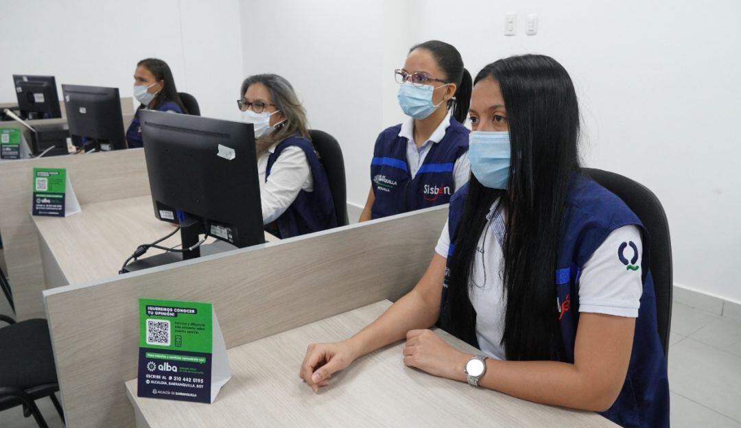 Funcionarios del Sisbén