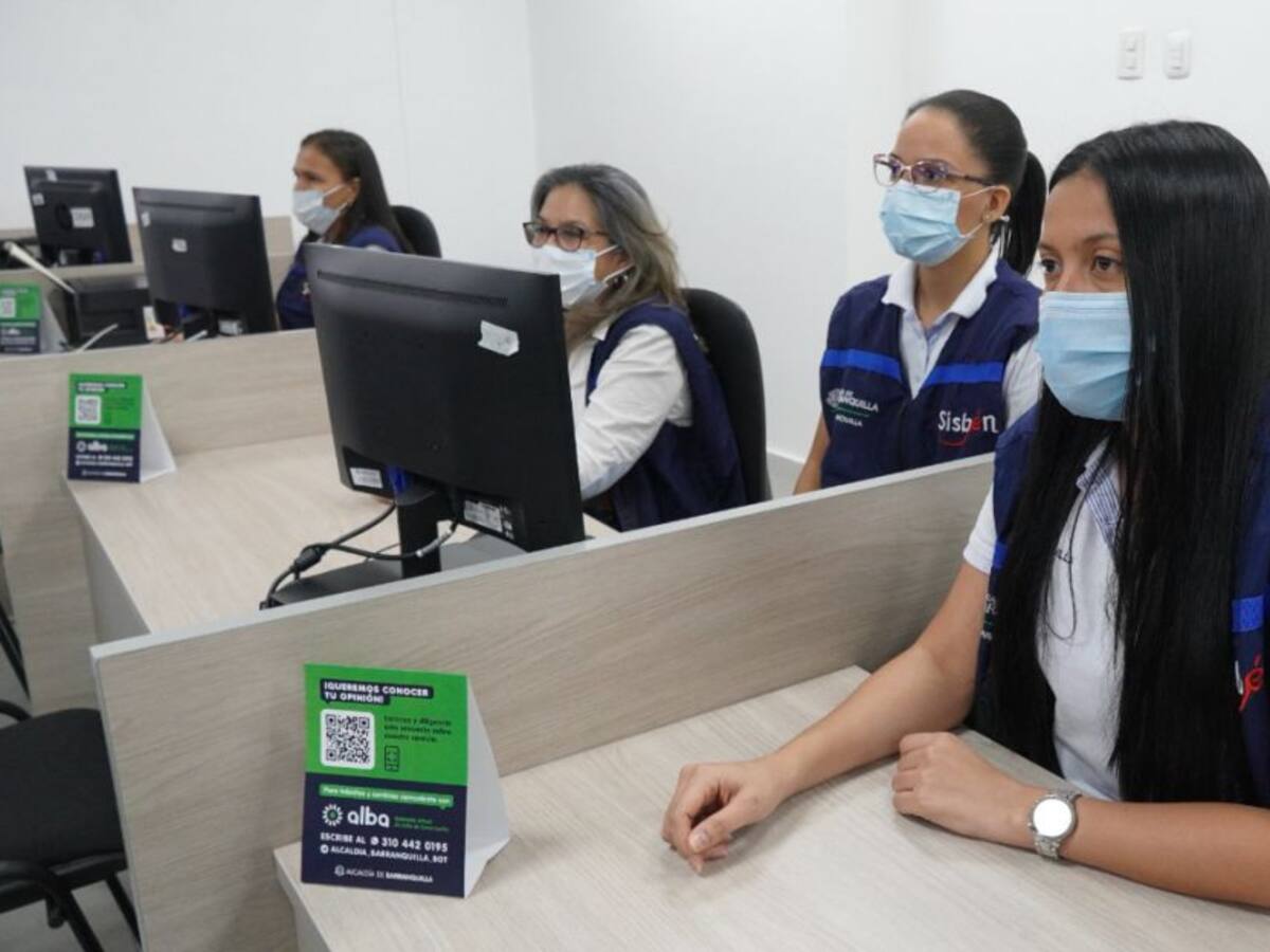 Más de 300 mil barranquilleros han validado su clasificación en el Sisbén