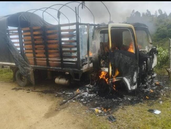 El Ejército rechazó la acción terrorista y señaló a la estructura Darío Gutiérrez de las disidencias de las Farc como los responsables de los hechos