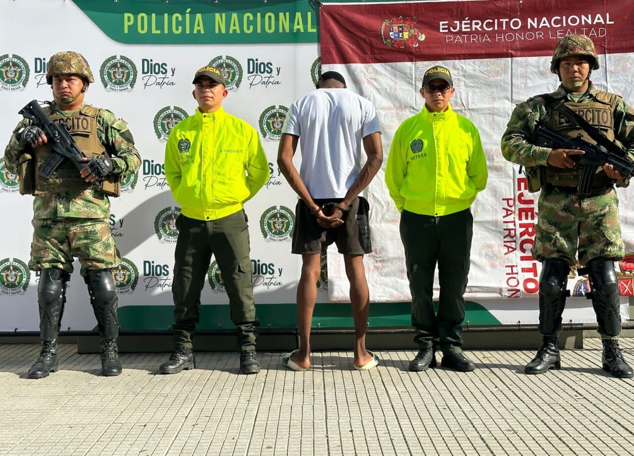 Capturado por el homicidio de un medico en Urabá- foto policía Urabá