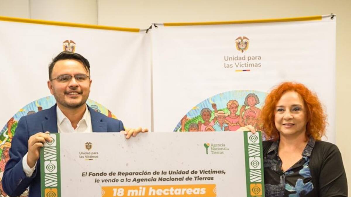 Acuerdo histórico: 18.000 hectáreas para campesinos víctimas del conflicto