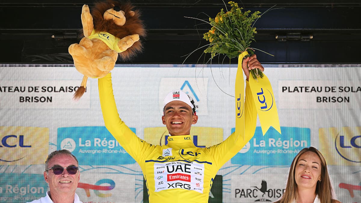 Isaac del Toro es el ganador de la etapa 8 del Tour Auvergne Rhone-Alpes: Así le fue al colombiano