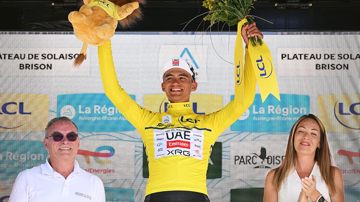 Isaac del Toro es el ganador de la etapa 8 del Tour Auvergne Rhone-Alpes: Así le fue al colombiano