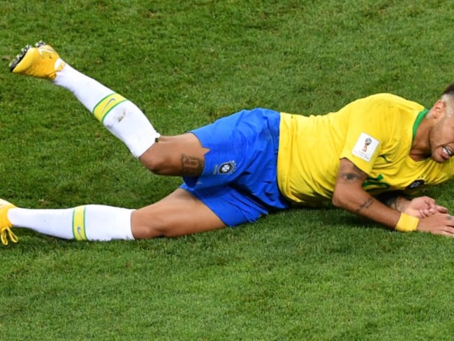 Neymar admitió en un anunció que exageró en el Mundial de Rusia