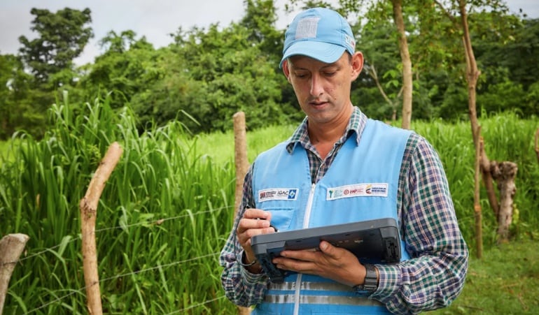 Topógrafo de la Agencia Nacional de Tierras