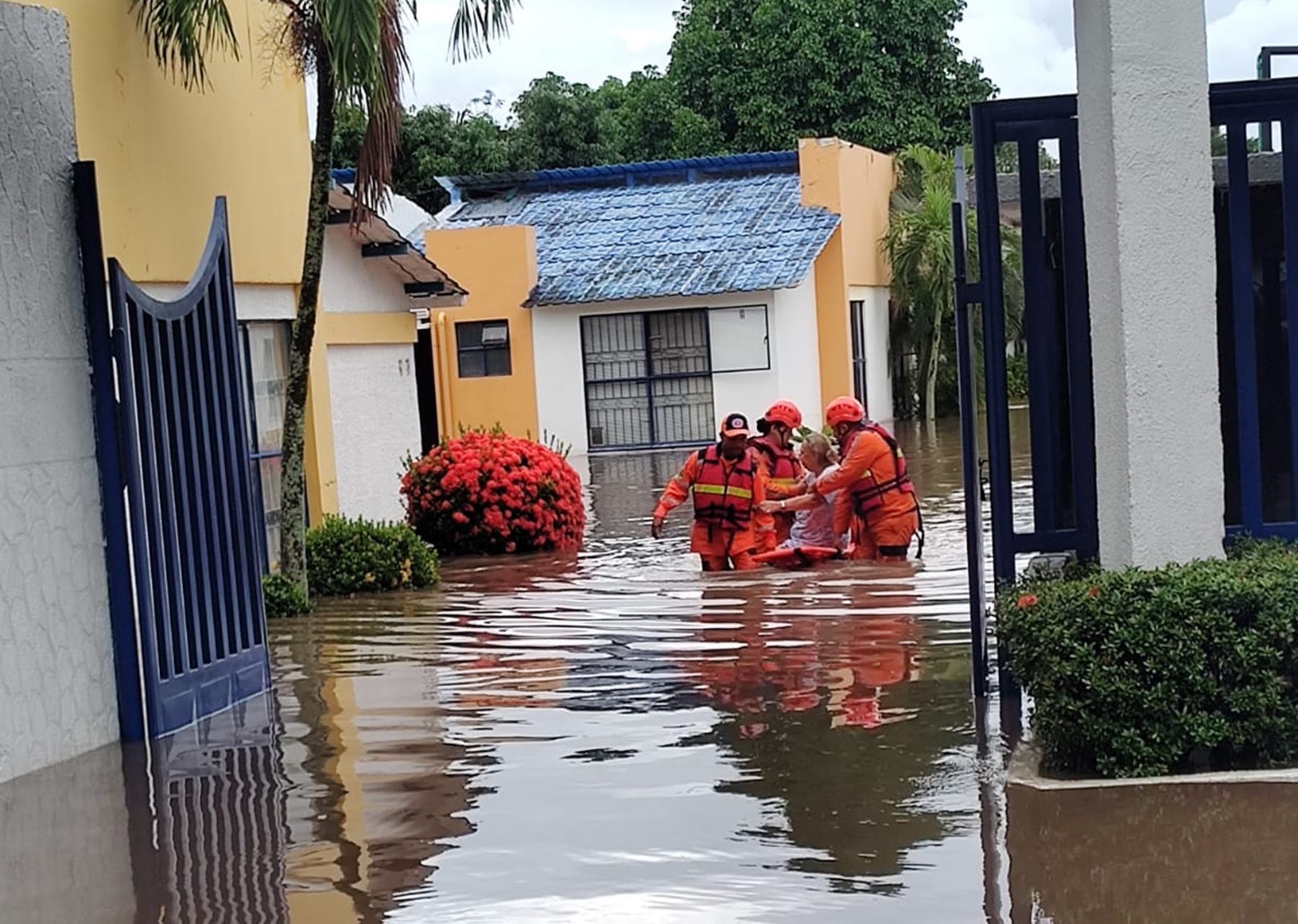 Inundación en El Espinal, Tolima