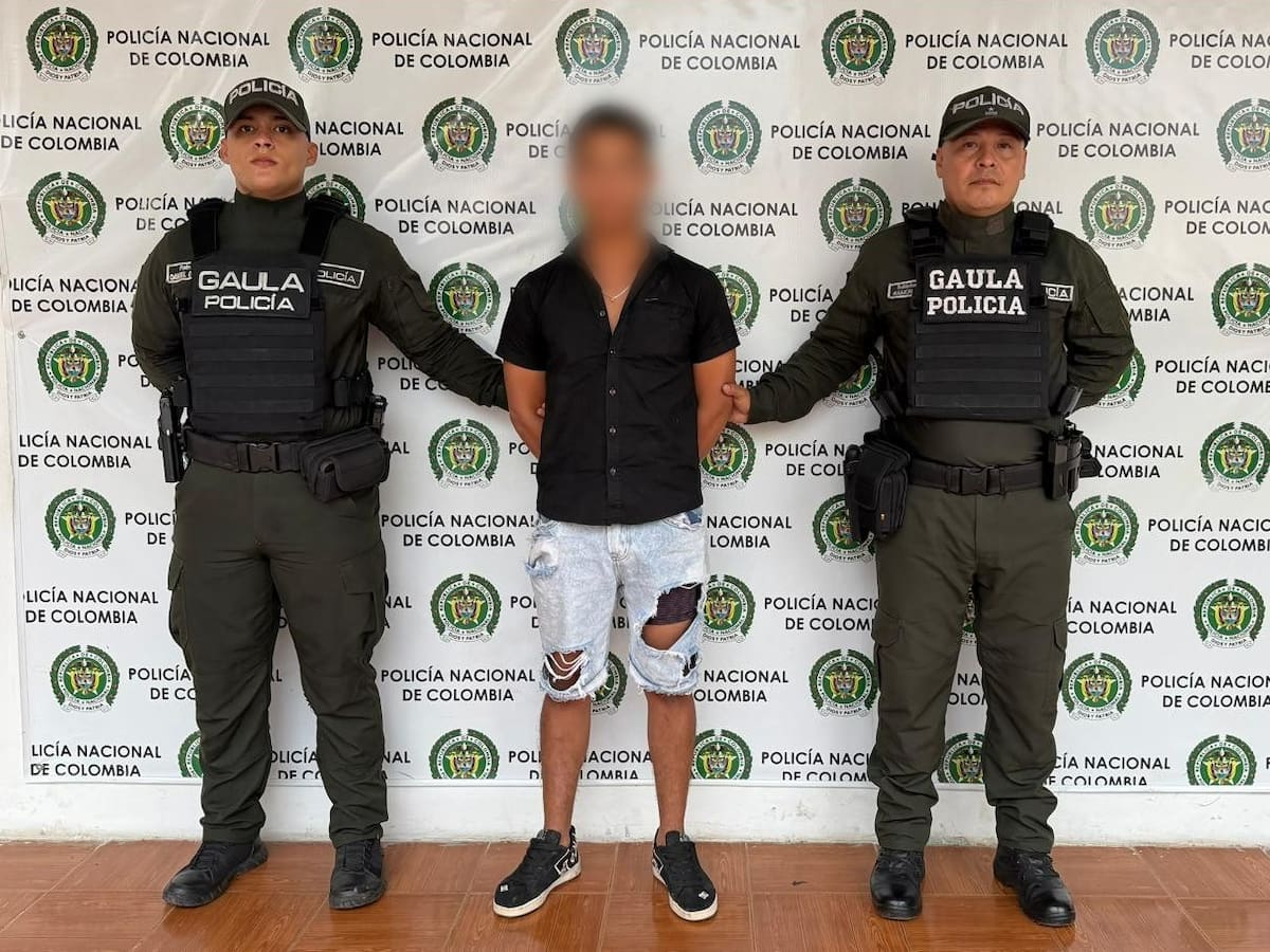 Capturan a joven mientras cobraba extorsión a una comerciante en Chaparral, Tolima