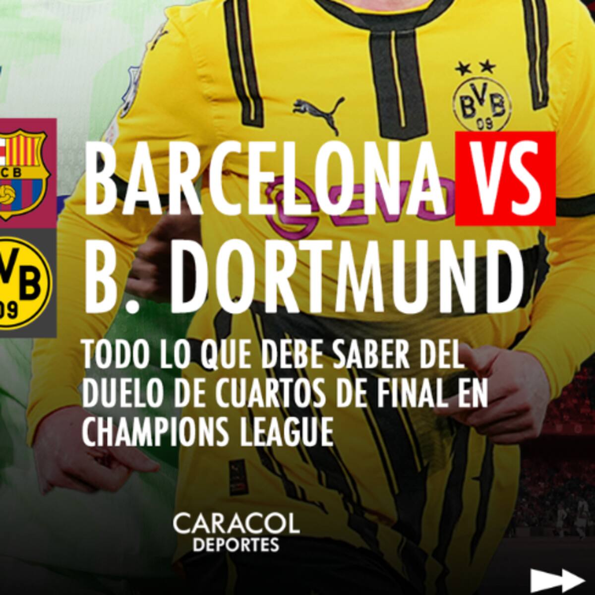 Barcelona vs Borussia Dortmund: todo lo que debe saber del duelo de Champions League
