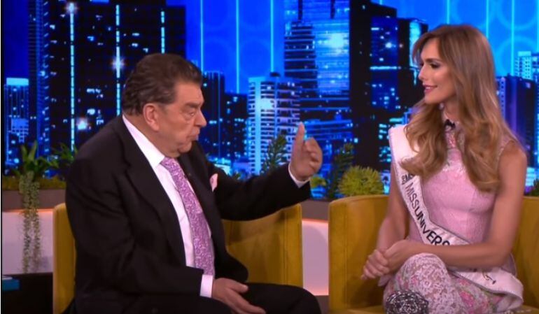 El polémico saludo de Don Francisco a Miss España