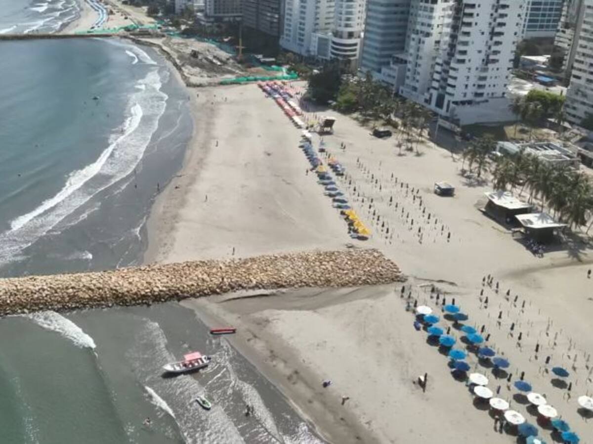 UNGRD inicia obras de Protección Costera en segundo tramo de Playa 3 en Bocagrande