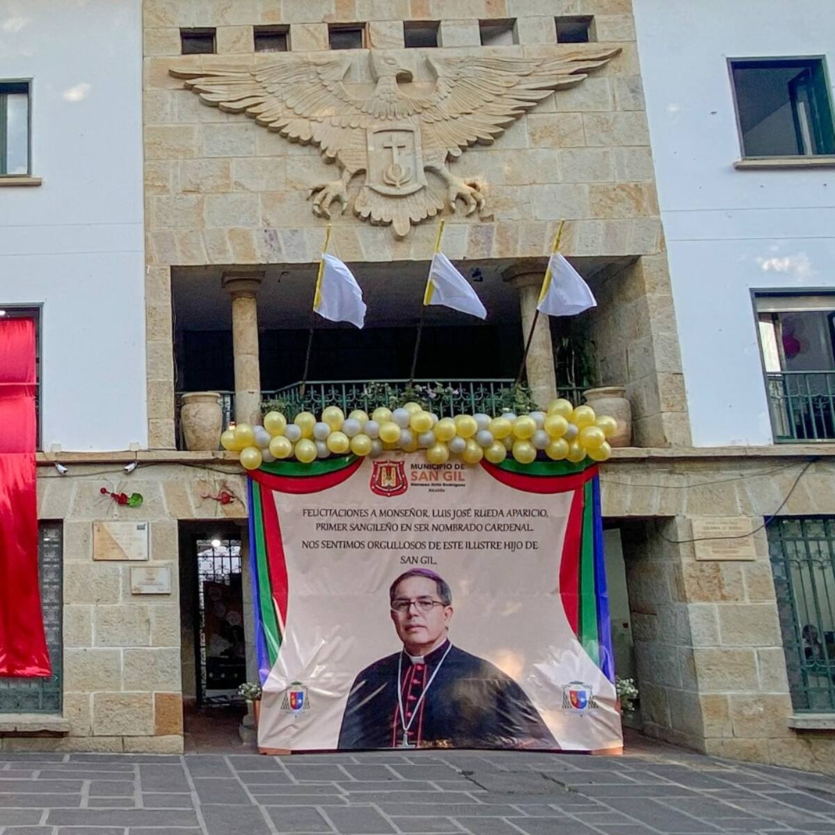 Día cívico en San Gil por nombramiento de cardenal