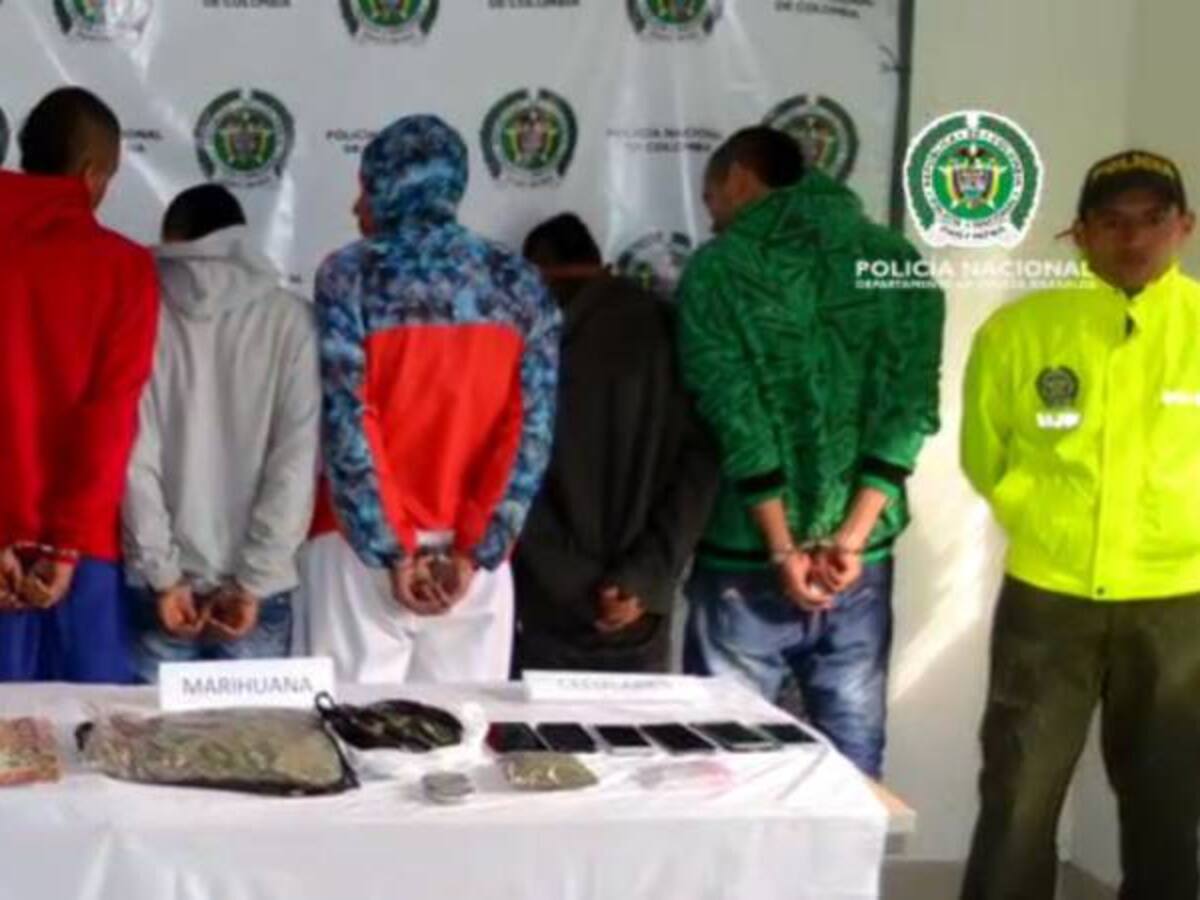 Capturan a "los caucanos" que vendían droga en Belén de Umbría