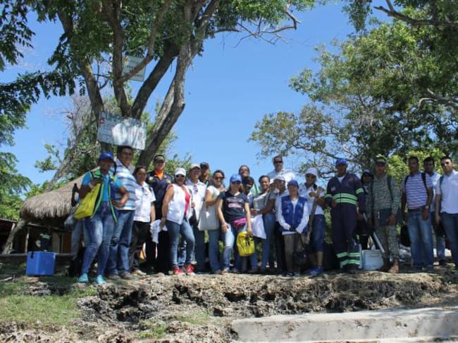 Isla Grande en Cartagena tuvo su Jornada de Apoyo al Desarrollo