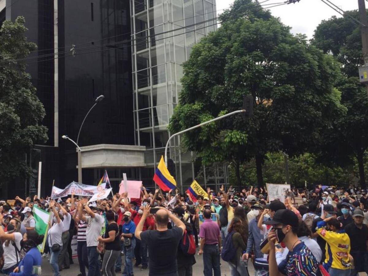 Esta semana continúan las marchas en Medellín