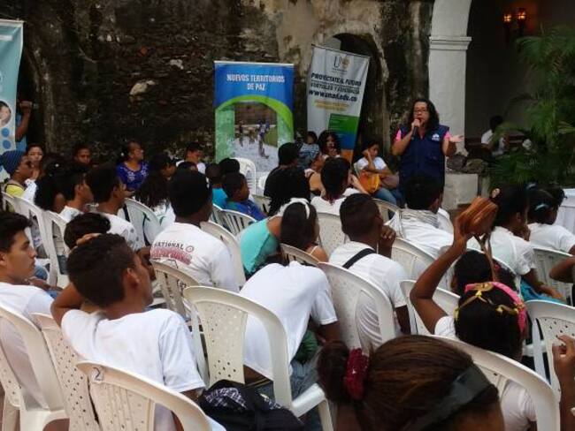 Niños de Cartagena alzaron su voz por la defensa de los derechos humanos