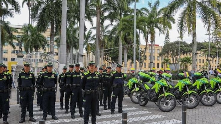 Coronel Néstor Arévalo, comandante Policía de Santander
